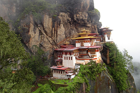 An icon of Bhutan, the Taktsang Monastery (commonly known as Tiger's Nest), is a must-see on any visit to Bhutan.