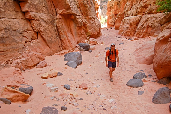 We begin our trip in Capitol Reef, truly an undiscovered gem in the national park system. It's not unusual to have an entire canyon to ourselves.