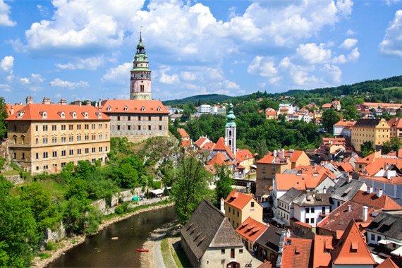 ÄŒeskÃ½ Krumlov is an outstanding depiction of a central European ...