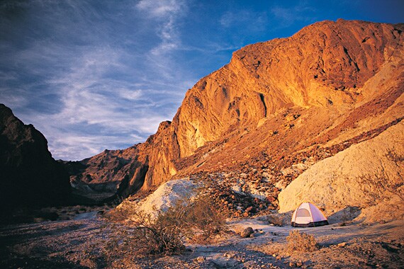 On designated camping departures, our remote campsite combines backcountry solitude with the comforts of oversized tents and delicious meals prepared by our guides.