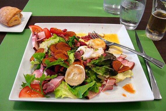 Did we mention French cuisine? An abundance of fresh fruits and vegetables, along with the region's renowned wines, keep us well-fed throughout our trip.