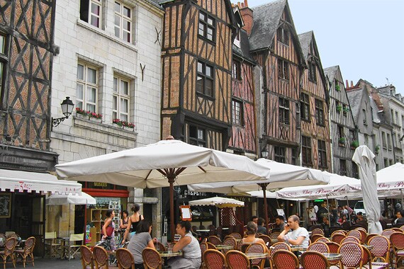 Head into Tours for an evening to explore the largest city in France's Centre region. It is said that Touraine French, spoken here, is the purest example of the French language.