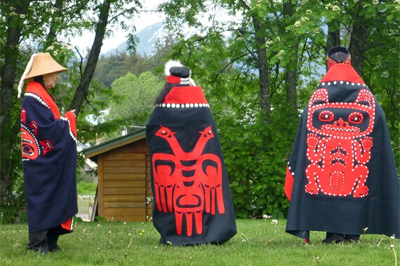 We meet members of the Tlingit tribe to learn about their cultural traditions.