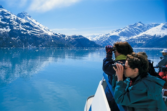 Unobstructed views from the ship of wildlife and calving glaciers offer unforgettable memories.