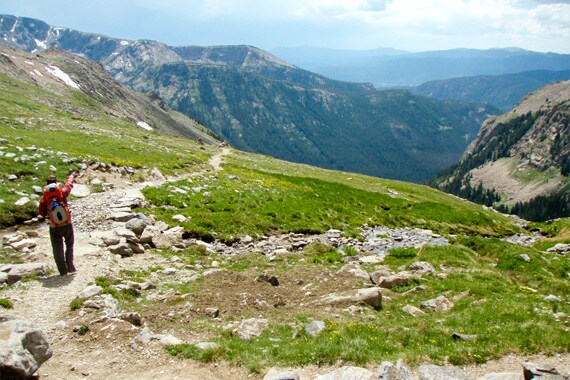 Views seem to go on forever in Rocky Mountain National Park, the crown jewel of Colorado.