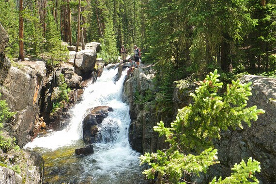Rushing rivers and shady forests make ideal places to linger.