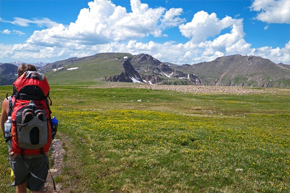 Remote meadows and expansive views make us feel far from civilization.