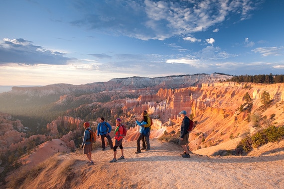 Enjoy a sunrise unlike any other on our final morning in Bryce Canyon before we return to Las Vegas where our adventure concludes.