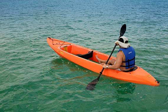 Kayaking is available on most departure dates.
