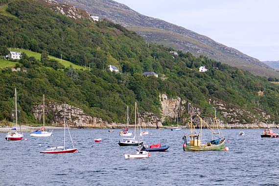 Our adventure begins in the scenic village of Ullapool on the shores of Loch Broom.