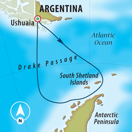 Our Antarctica cruises offer the ultimate introduction to the White 