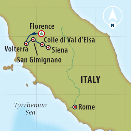 From Florence to Siena, we'll see the finest expressions of Renaissance 