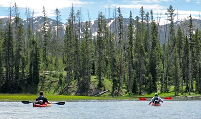 Yellowstone Lakes Kayaking