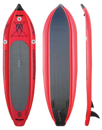 bad fish paddle board