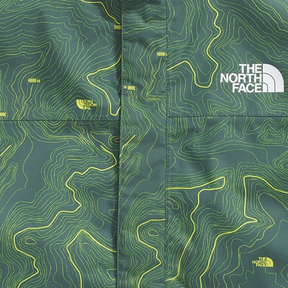 Swatch Image of color Duck Green/Tnf Topo Print