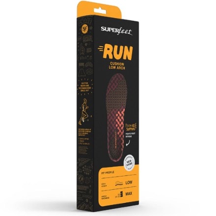 Superfeet Run Cushion Low Arch Insoles 3