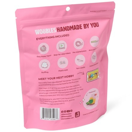 The Woobles Cupid the Lovebird Crochet Kit 4