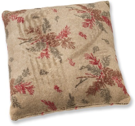 Product Image of color Pinecones On Olive Plaid