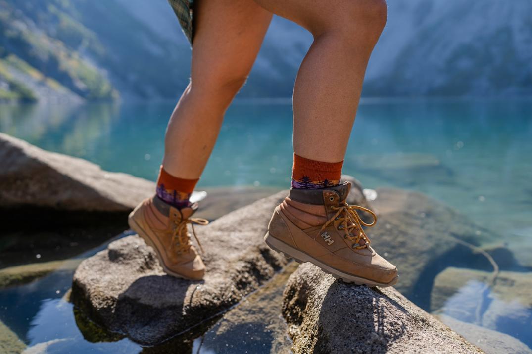 Location Image for Northwoods Micro Crew Midweight Hiking Socks - Women's
