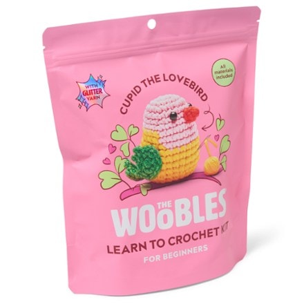 The Woobles Cupid the Lovebird Crochet Kit 1