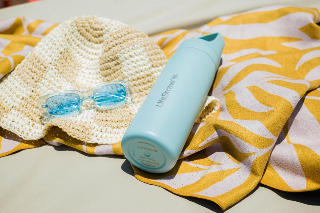 Location Image for Go Series Insulated Stainless-Steel Water Filter Bottle - 18 fl. oz.