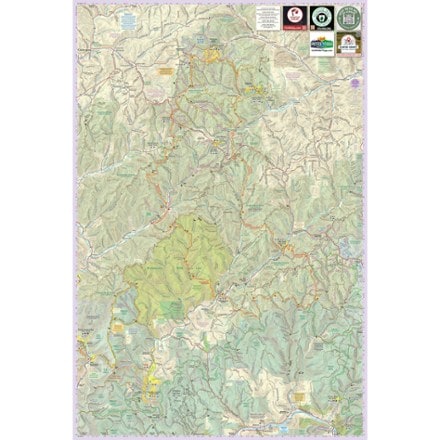 Purple Lizard Maps Dark Skies / Susquehannock State Forest Lizard Map 3