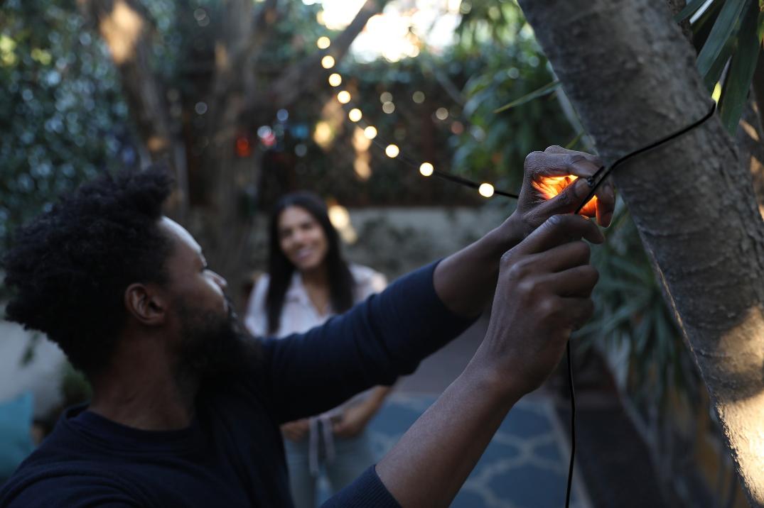 Location Image for Luci 44' Solar String Lights + Detachable Power Hub