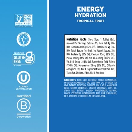 NUUN Energy Hydration Tablets - 10 Servings 1