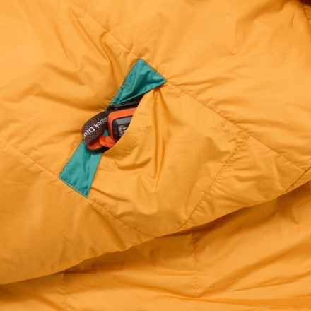 REI Co-op Trailmade 25 Sleeping Bag Interior pocket