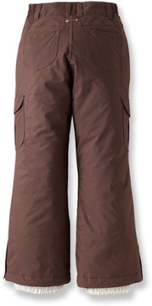 Brown back view