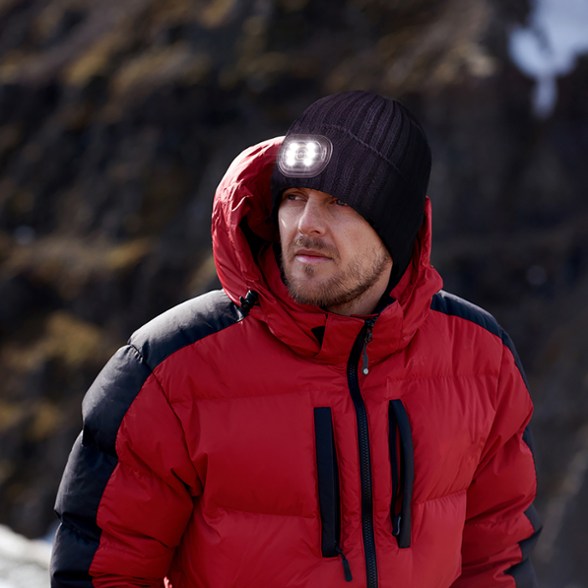 Location Image for Rechargeable LED Beanie