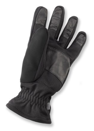 Black/Steel palm view