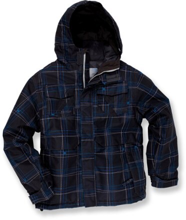 Product Image of color Gunmetal Stitch Plaid