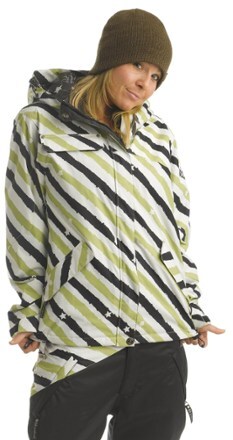 On Body Image of color Painted Stripe
