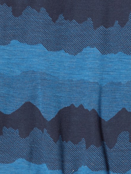 Swatch Image of color Deep Navy Mountain Scape