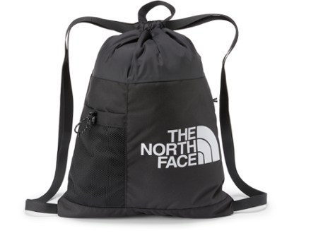 The North Face Bozer Cinch Pack Back view (Tnf Black/Tnf White)