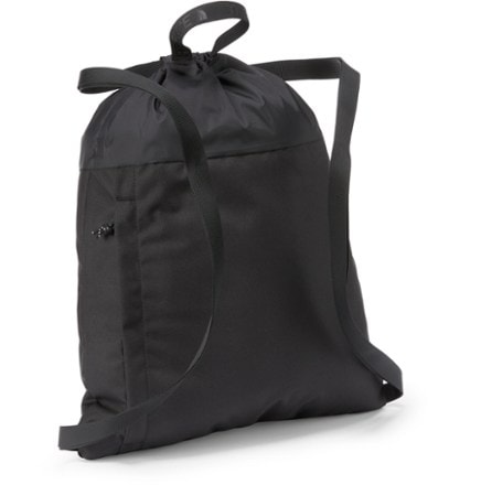 The North Face Bozer Cinch Pack Back view (Tnf Black/Tnf White)
