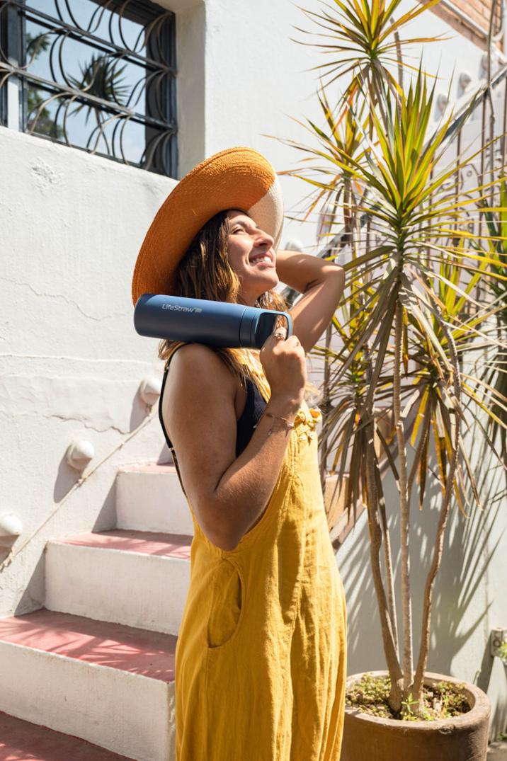 Location Image for Go Series Insulated Stainless-Steel Water Filter Bottle - 18 fl. oz.