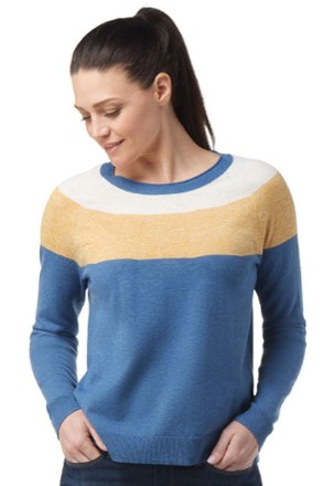 On Body Image of color Blue Horizon Heather