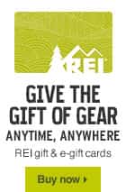 Give the gift of gear - anytime, anywhere. REI gift and e-gift cards. Buy now.