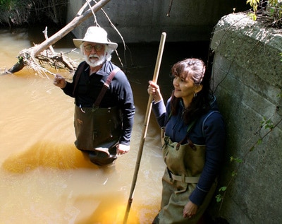 REI volunteers monitor water quality