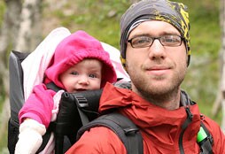 Gear Junkie with daughter Gwen