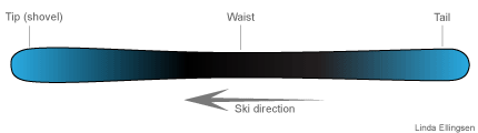 Ski profile