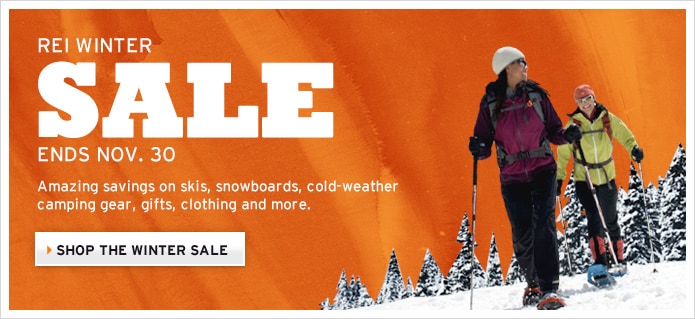 REI Winter Sale: Amazing savings on skis, snowboards, cold-weather camping gear, gifts, clothing and more. Shop the Winter Sale Through Mon., 11/30
