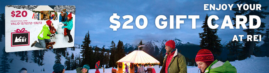 ... online, at REI stores or 1-800-426-4840. Happy holidays from REI ... online, at REI stores or 1-800-426-4840. Happy holidays from REI