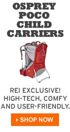 Osprey Poco Child Carriers: REI exclusive! High-tech, comfy and user-friendly. Shop now