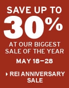 Save up to 30% at our biggest sale of the year, May 18-28.  REI Anniversary Sale