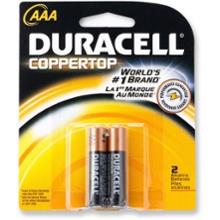Duracell AAA Alkaline Batteries - Package of 2