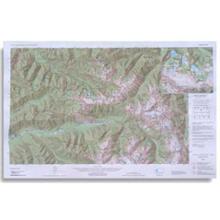  Custom Correct Seven Lakes Basin Map