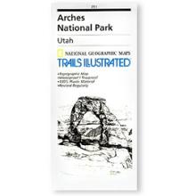 Trails Illustrated Arches National Park Map